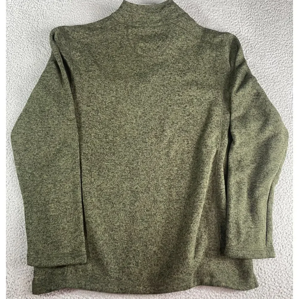 Woolrich 1/4 Snap Pullover Outdoor Hiking Better Sweater Men’s XL Front Pocket